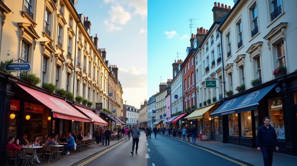 Comparaison de la production publicitaire en France et au Royaume-Uni
