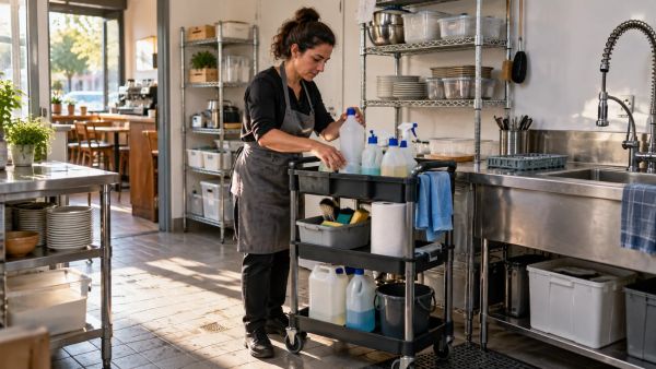 Guide pratique pour organiser le nettoyage d'une petite entreprise