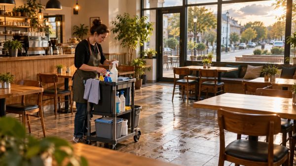 Guide pratique pour organiser le nettoyage d'une petite entreprise