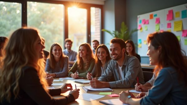 Un team building réaction en chaîne inspirant et innovant